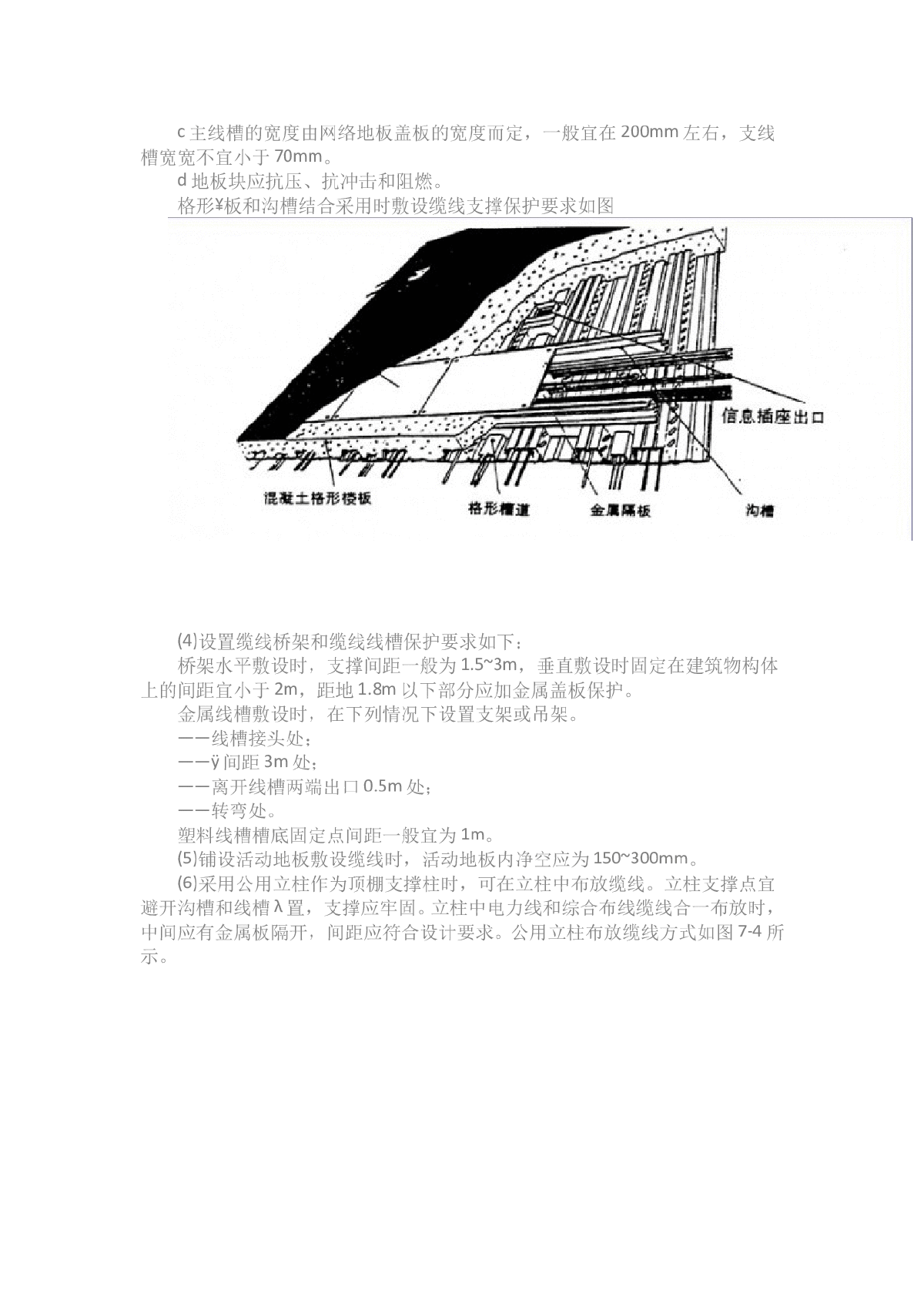 综合布线系统水平子系统缆线敷设事项-图二