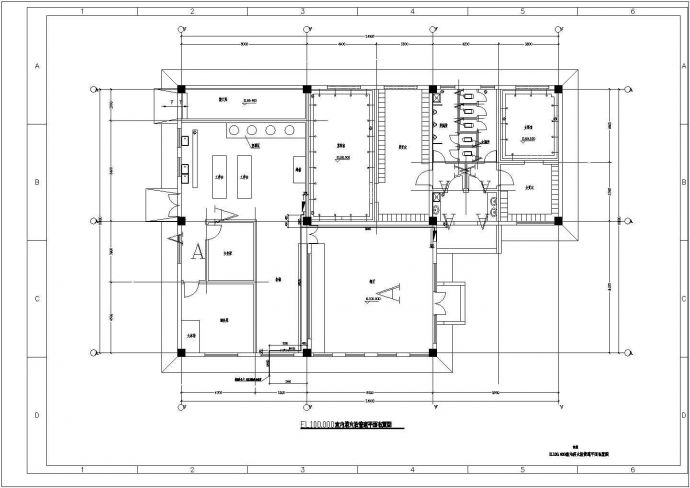 食堂及附属构筑物给排水设计施工图_图1