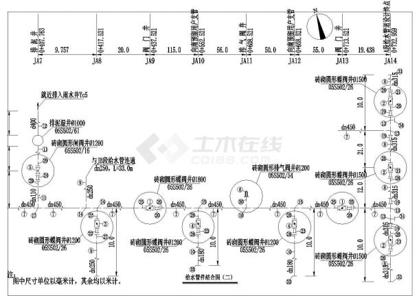 给水管件结合图节点图设计（实用）-图一