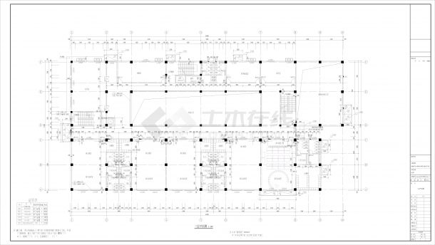 沣润和园3层14班幼儿园建筑设计施工图-图一