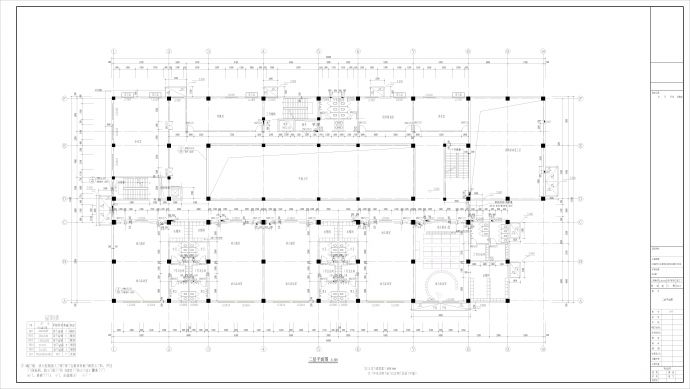 沣润和园3层14班幼儿园建筑设计施工图_图1