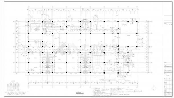 沣润和园3层14班幼儿园建筑设计施工图-图二