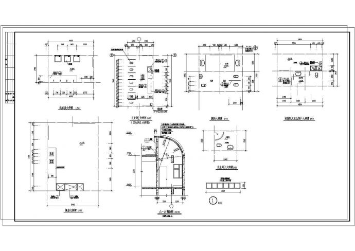 某地幼儿园建筑节点详图设计（2张）_图1