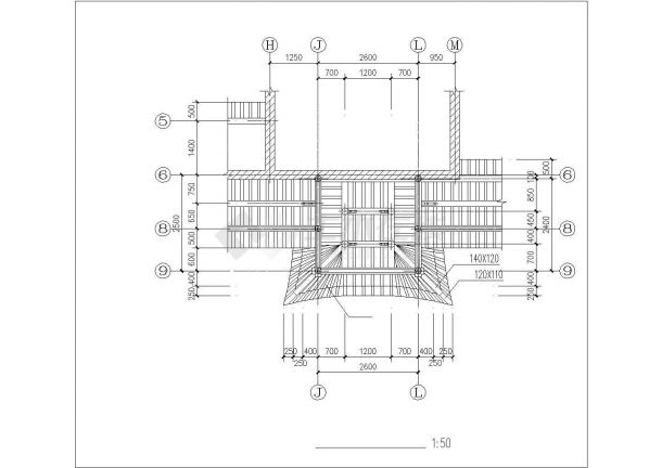 三套中国仿古建筑设计施工CAD图(非常完整)-图二