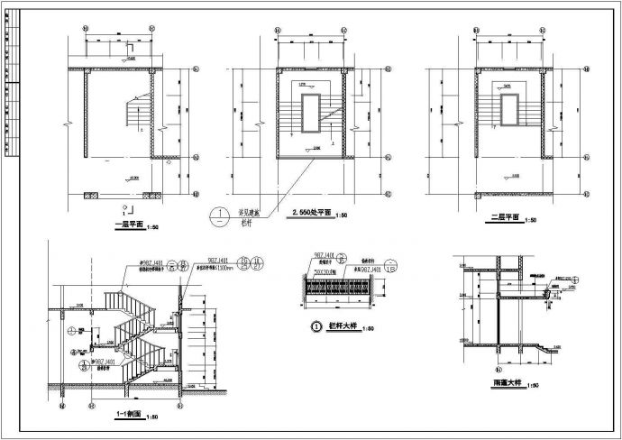 某地三层豪华会所建筑CAD图（含设计说明）_图1