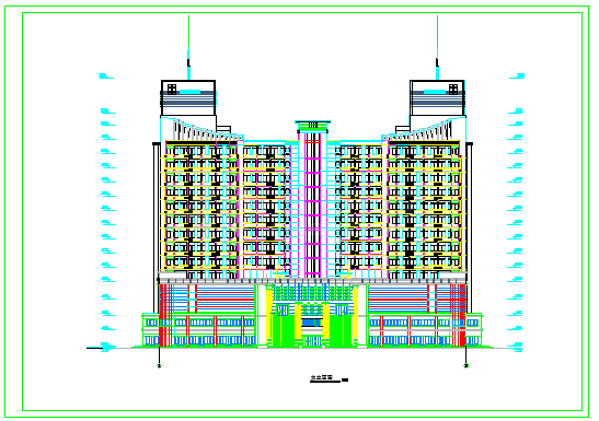 【苏州】某五星级酒店设计方案图纸-图二