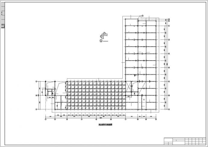 山东某六层框架科研楼结构施工图_图1