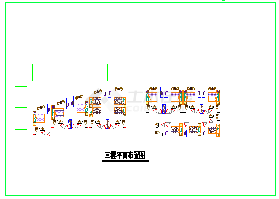 【淮安】某地小旅管建筑设计施工图纸-图二