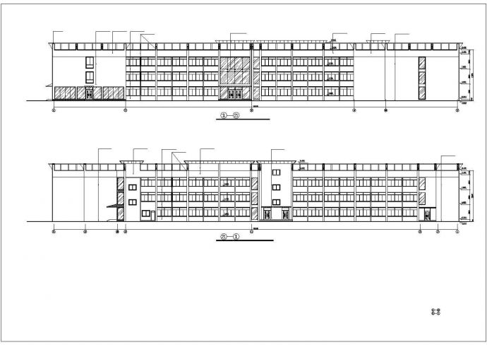 【浙江】某大酒店建筑设计施工图纸_图1