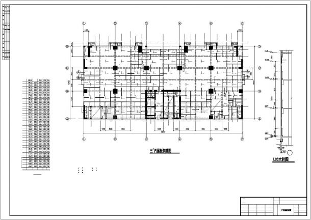某二十九层框剪住宅建筑CAD示意图-图二