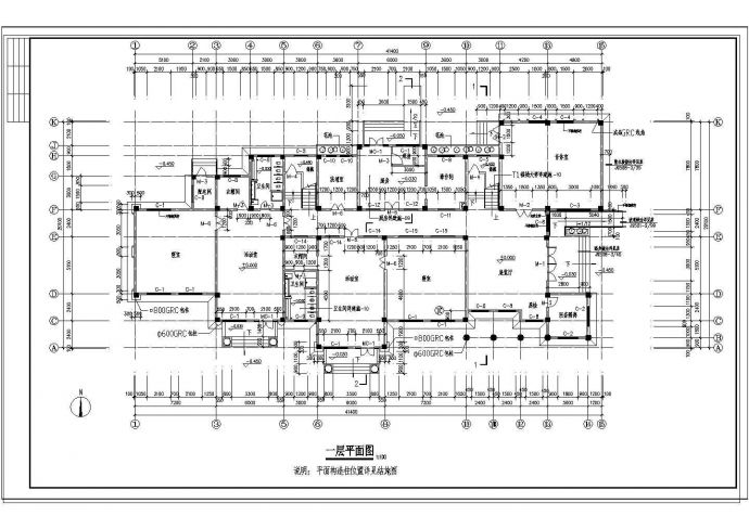 某地高层幼儿园建筑设计施工图（6张）_图1