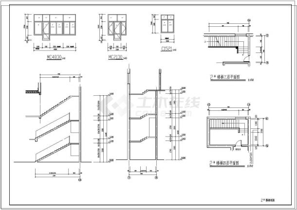 某地高层住宅式幼儿园建筑设计施工图-图二