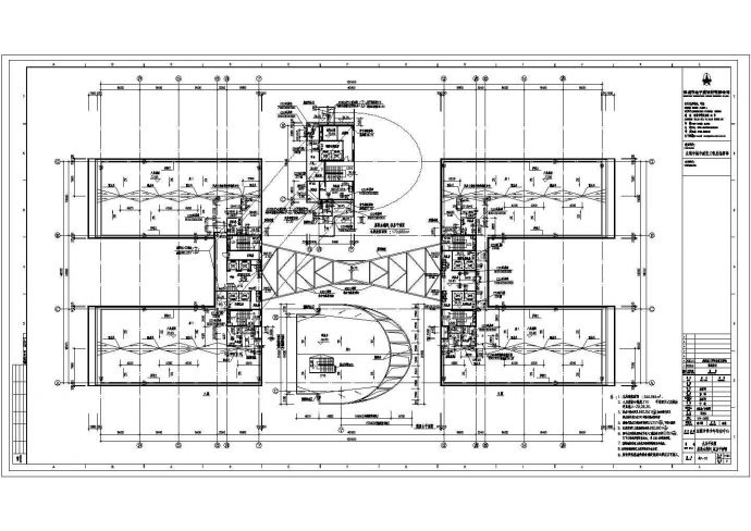 【东莞市】某青少年活动中心建筑9b水箱机房平面设计施工图_图1