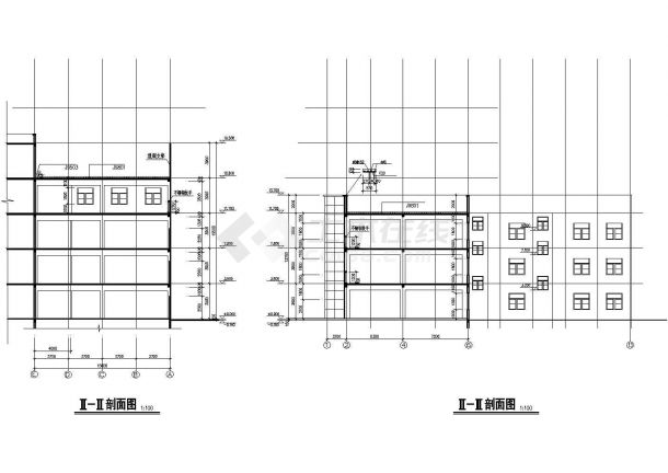 邓桥商业城建筑全套设计CAD施工图-图一