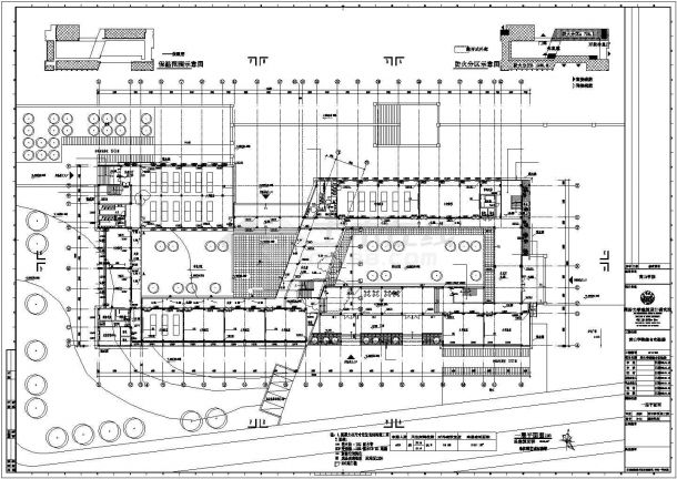 黄山学院综合实验楼全套建筑设计图-图一