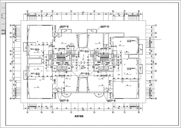 某地区的高层住宅楼建筑参考图-图一