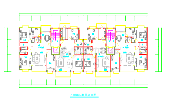 【苏州】某住宅小区户型设计施工图-图二