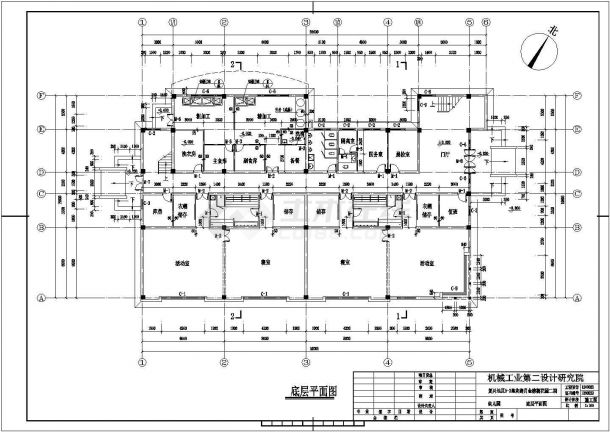 某地区YOKA设计工作室建筑设计图-图二