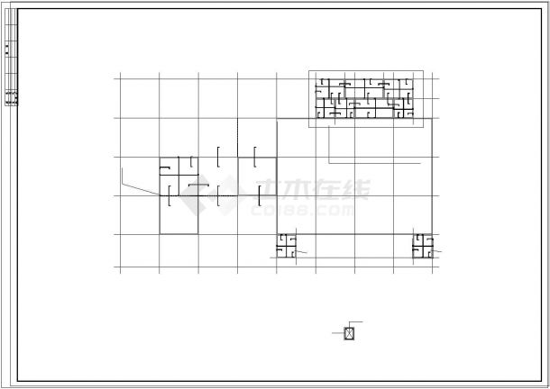 【南通】某大型商场钢结构设计方案图-图一