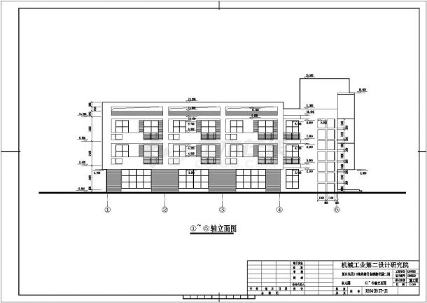 某地区YOKA设计工作室建筑设计图(2)-图一