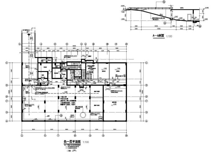 小高层商住楼区平面详细图集_图1