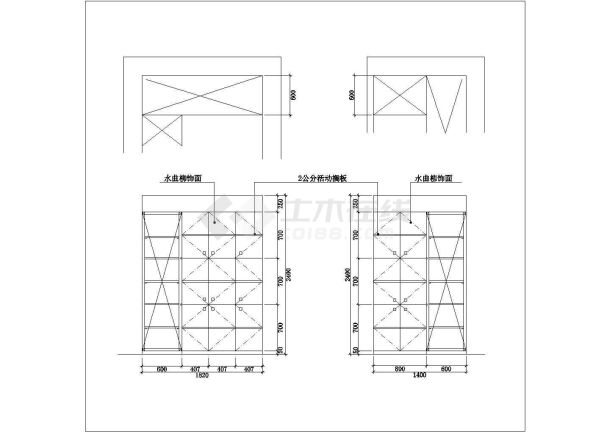 【绍兴】某外贸办公楼装修施工图（全套）-图一