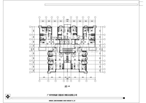 【江阴】天然居住宅小区户型设计图纸-图一
