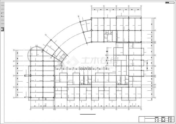 一广场高层建筑结构CAD参考图-图一