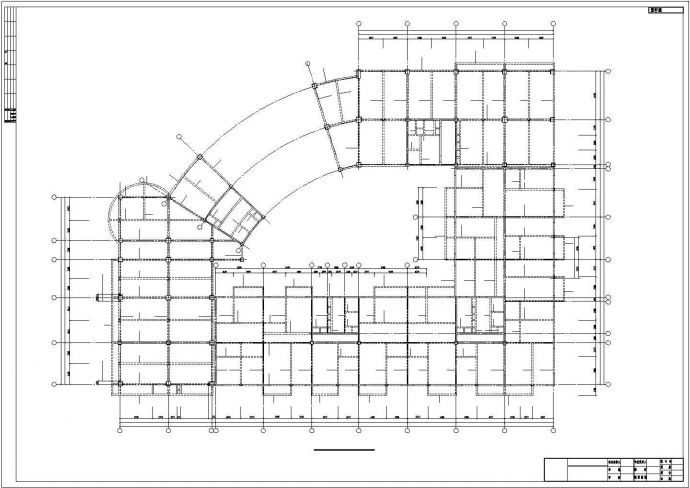 一广场高层建筑结构CAD参考图_图1