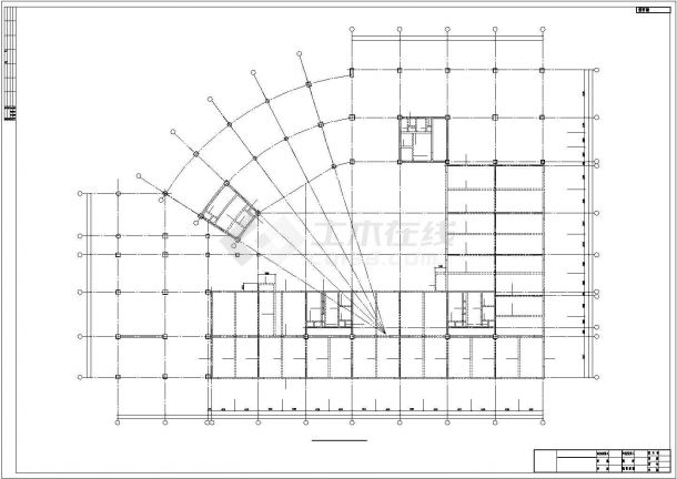 一广场高层建筑结构CAD参考图-图二