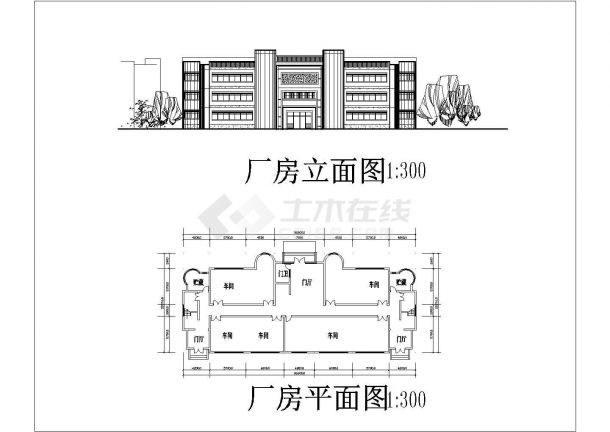 某地居住楼房多种户型方案CAD平面立面图纸-图二