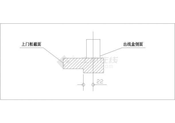 【上海市】某厂布管系统图电气做法与说明图-图一