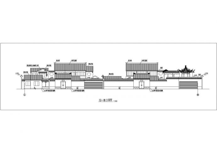 【广州】市区某景区古建筑设计施工图_图1