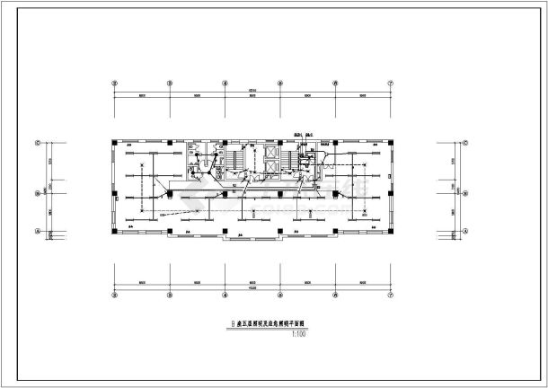 某城市高级公寓B座电气建筑详图-图二