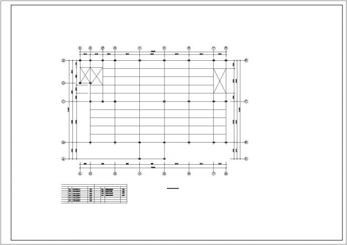 某钢框架厂房板配筋平面布置图_图1