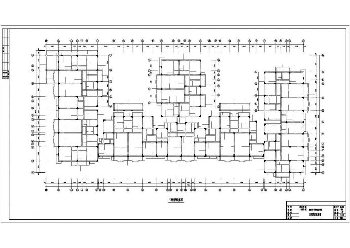 某带转换层异型柱商住楼结构设计图纸_图1