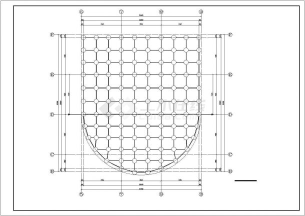 某网架结构设计图（共14张）-图二