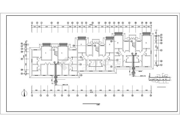 [江西]住宅小区散热器采暖系统设计施工图-图二