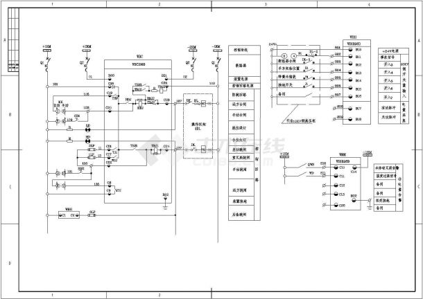 35kv主变控制原理图（含电气设备表）-图二