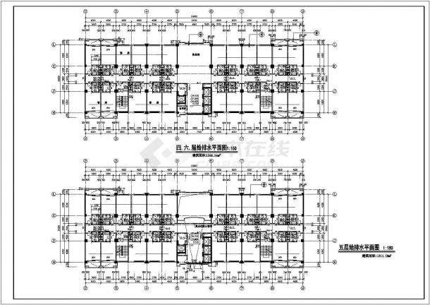 [广东]十三层集餐饮娱乐和住宿于一体酒店大楼给排水全套施工图纸（含水力计算）-图二