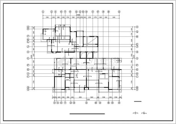 某18层剪力墙住宅结构施工图纸-图二