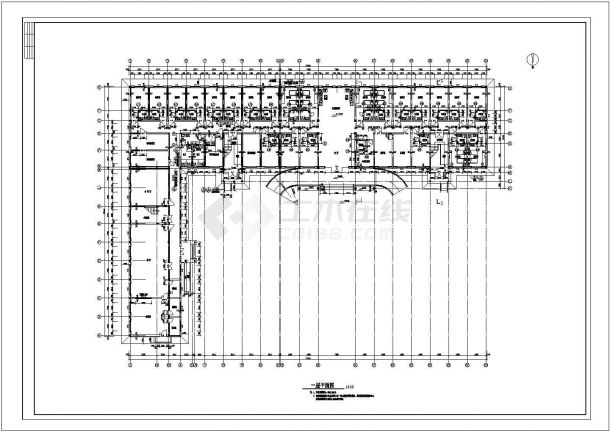 【常州】某大型养老院建筑设计图-图二