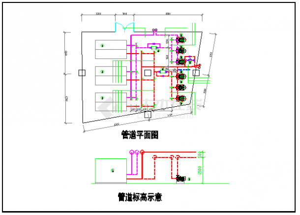 某地区综合管廊结构规划参考图-图二