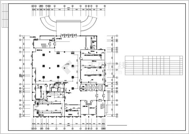 [江西]住院门诊综合大楼空调系统设计施工图-图一