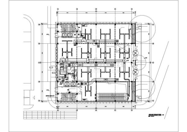 [辽宁]四层商场及车库空调防排烟系统设计施工图-图二