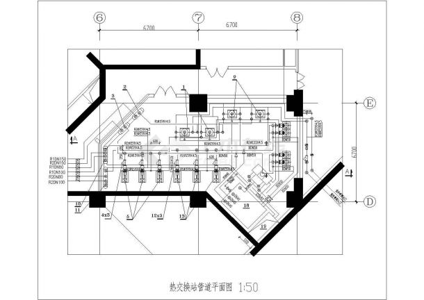 某地31层综合楼暖通空调设计图纸-图二