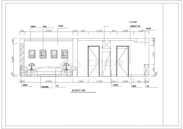 某地别墅详细装修方案图（CAD图纸）-图二