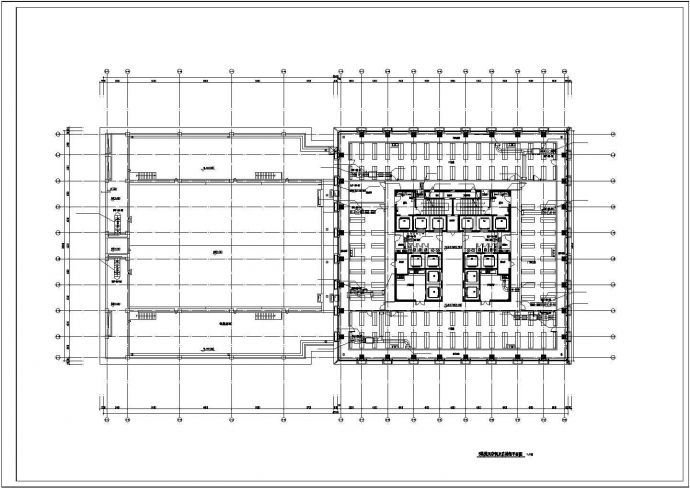超高层办公楼暖通空调全套系统设计施工图_图1