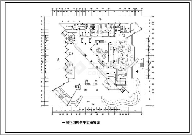[江西]小型办公服务中心空调系统设计施工图-图二
