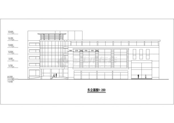 某地酒店详细建筑设计方案图（全套）-图二